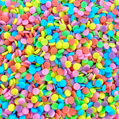 Mini Rainbow Confetti Sprinkles - The Shire Bakery