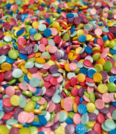 Shimmer Rainbow Confetti - The Shire Bakery