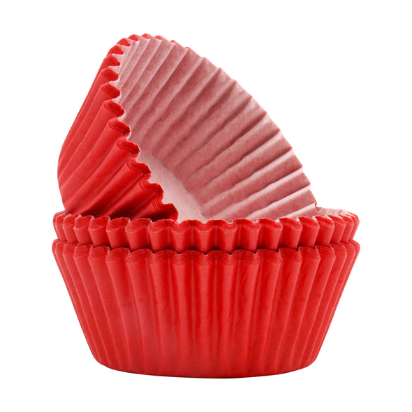 Red Cupcake Cases Pack of 60