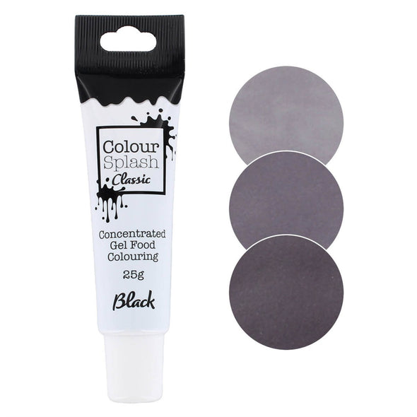 Colour Splash Food Colouring Gel - Black