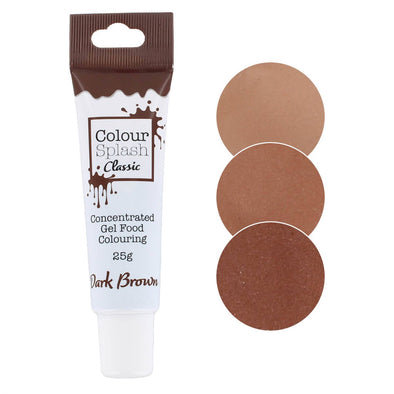 Colour Splash Food Colouring Gel - Dark Brown