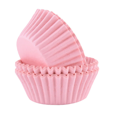 Light Pink Cupcake Cases Pack of 60