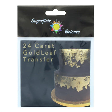 24 Carat Gold Leaf Edible Transfer