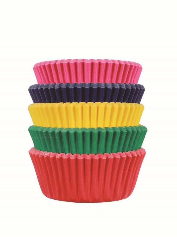 Mini Rainbow Cupcake Cases