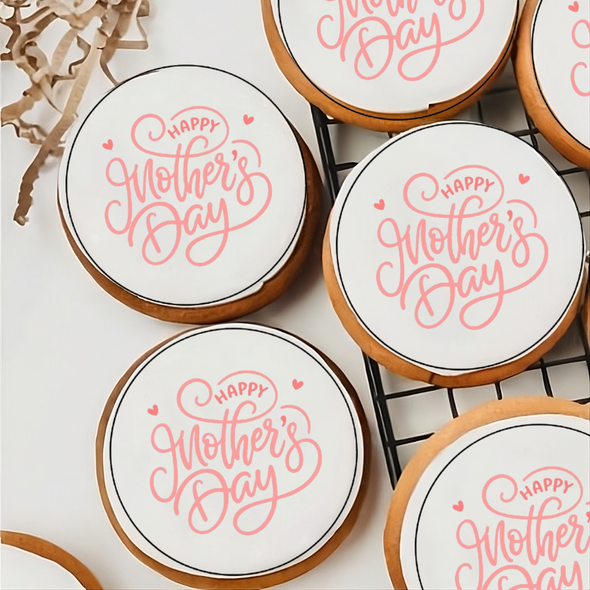 Happy Mothers Day Edible Toppers