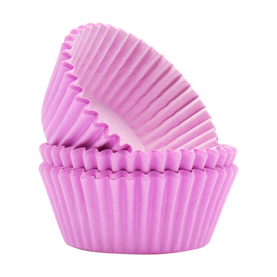 Purple Cupcake Cases Pack of 60