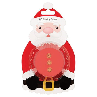 Santa Cupcake Cases 25 pack