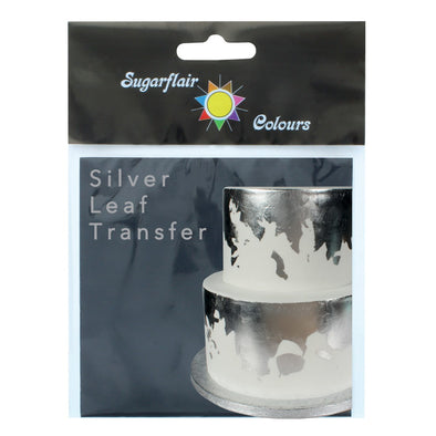 Silver Leaf Edible Transfer