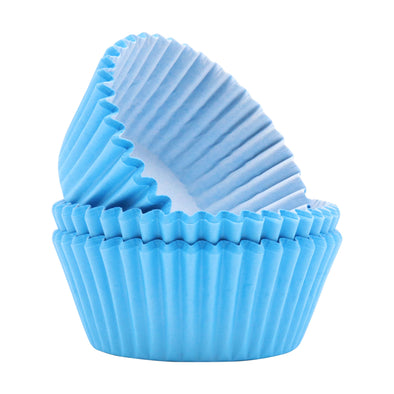 Light Blue Cupcake Cases Pack of 60