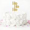 Ho Ho Ho Cake Topper (9 colours available) - The Shire Bakery