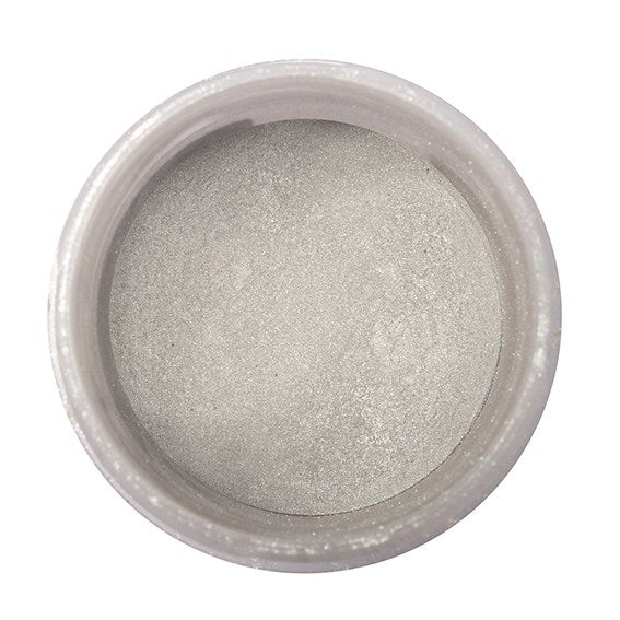 Edible Pearl Colour Dust - Platinum 5g - The Shire Bakery