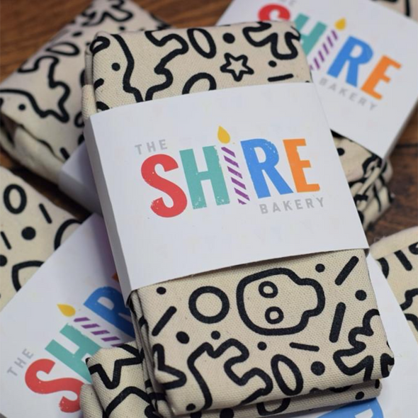 Shire Bakery Sprinkles Tea Towel