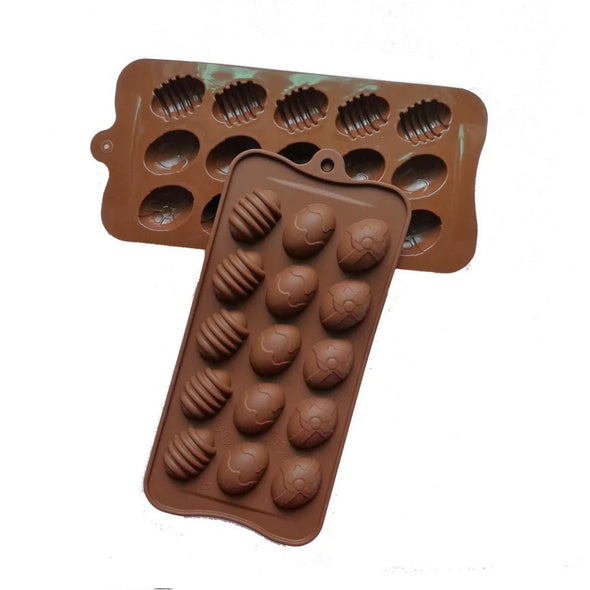 Chocolate Easter Egg Mould 15 cavity