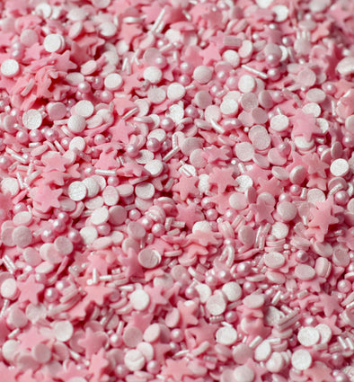 Pretty in Pink Sprinkle Mix - The Shire Bakery