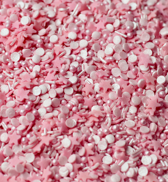 Pretty in Pink Sprinkle Mix - The Shire Bakery