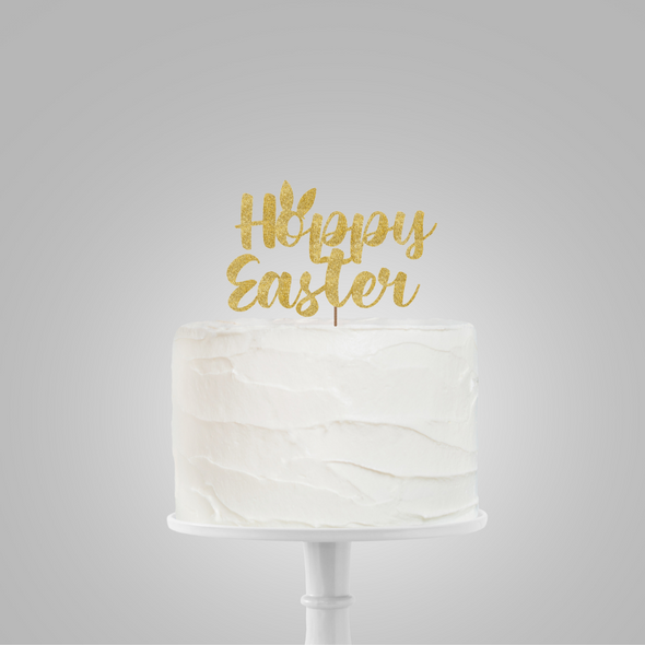 Hoppy Easter Cake Topper (17 colour options)