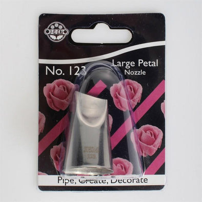 Jem 123 Large Petal Piping Nozzle - The Shire Bakery