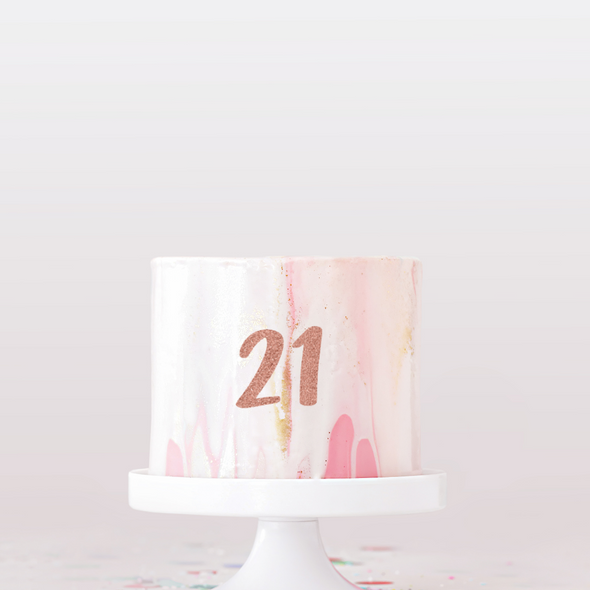 Number Cake Topper or Charm