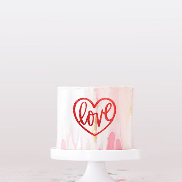 Love Cake Charm (18 colour options)