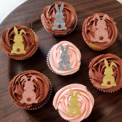 Bunny Cupcake Toppers