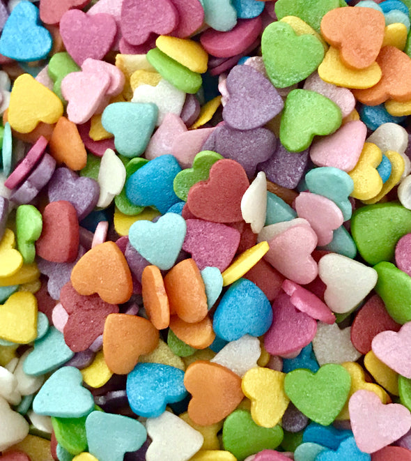Rainbow Heart Sprinkles - The Shire Bakery