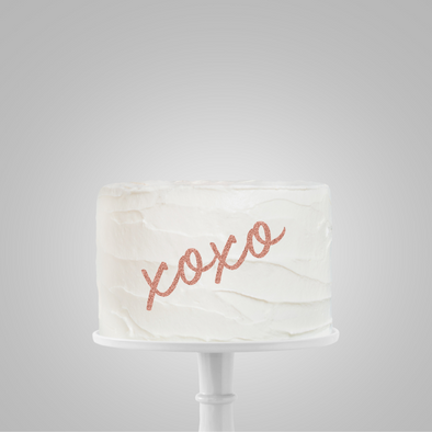 XOXO Cake Charm (17 colour options)